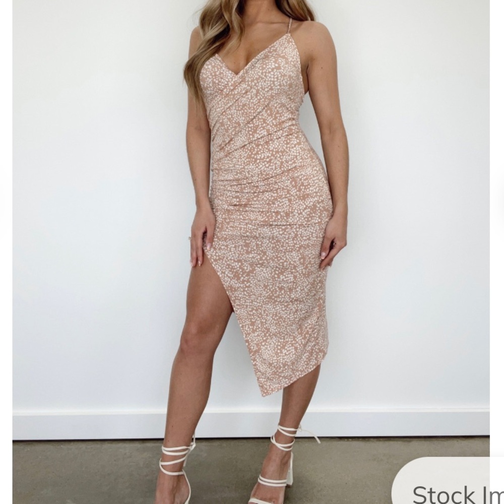 NWT Asymmetrical Midi Dress